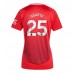 Manchester United Manuel Ugarte #25 Hjemmedrakt Dame 2024-25 Kortermet